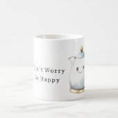 Be Happy Teapot コーヒーマグカップ (中央)