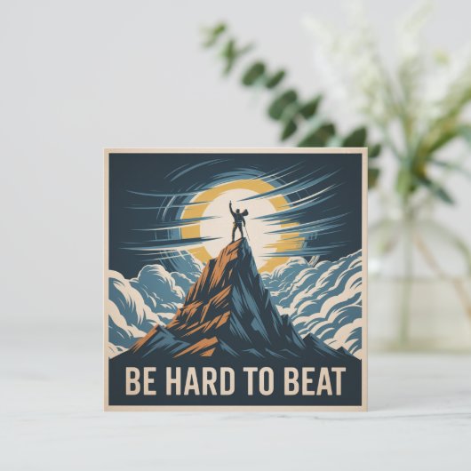 Be Hard To Beat カード (スタンド正面)