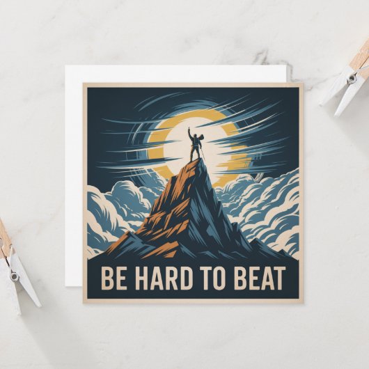 Be Hard To Beat カード (正面/裏面インサイチュ)