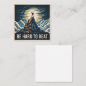 Be Hard To Beat スクエア名刺 (正面/裏面)