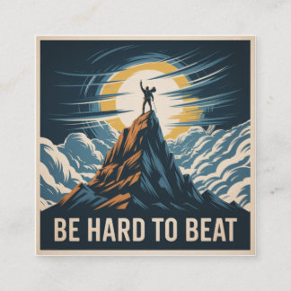 Be Hard To Beat スクエア名刺