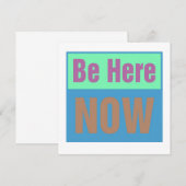 Be Here NOW招待状 招待状 (正面/裏面)