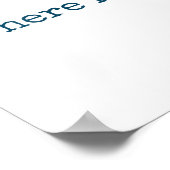 Be Here Now Insred Motivational Quote Minimalist G ポスター (角)