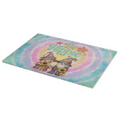 Be Hippie格言 カッティングボード (角)
