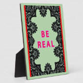 BE jGibneyザ実在ミュージアムZazzleギフトプラーク フォトプラーク (側面)