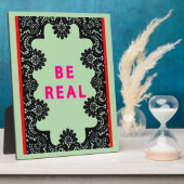 BE jGibneyザ実在ミュージアムZazzleギフトプラーク フォトプラーク (側面)