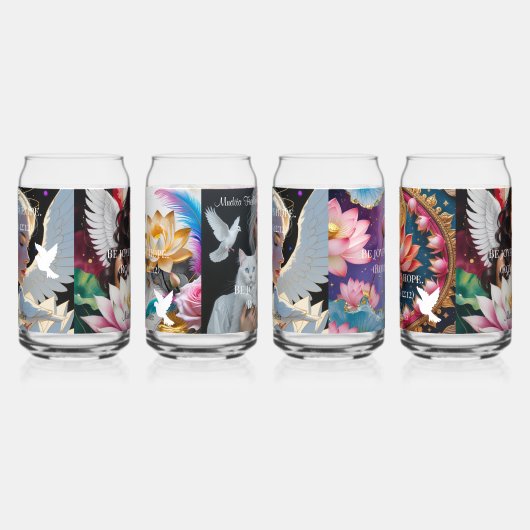 Be joyful in hope. (Romans 12:12) ガラス缶 (右)