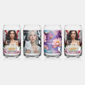 Be joyful in hope. (Romans 12:12) ガラス缶 (正面)