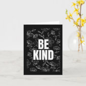 Be Kindステッカー12 カード (黄色い花)