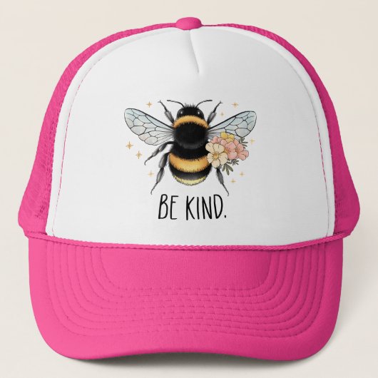 Be Kindハニービークリップアート–57650 キャップ (正面)