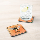 Be Kindハニービークリップアート–57650 コースター (右側)