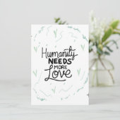 Be Kindリマインダーデザイン 招待状 (スタンド正面)