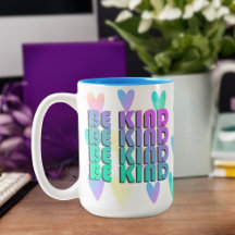 Be Kindレインボーグラデーションハート先生ギフト