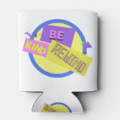 Be Kind巻き戻しロゴデザイン 缶クーラー (裏面)