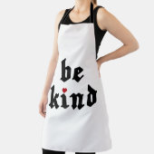 Be Kind -シンプル前向きメッセージ エプロン (インサイチュ)