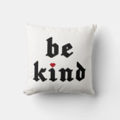 Be Kind -シンプル前向きメッセージ クッション (正面)