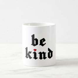 Be Kind -シンプル前向きメッセージ コーヒーマグカップ