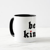 Be Kind -シンプル前向きメッセージ マグカップ (正面左)