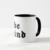 Be Kind -シンプル前向きメッセージ マグカップ (正面右)