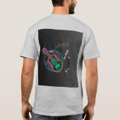 Be Kind – レトロTVクールなデザイン Tシャツ (裏面)