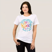 Be Kind 6-7 Days A Week PNG, Six Seven 67 Meme PNG トライブレンドTシャツ (正面全面)