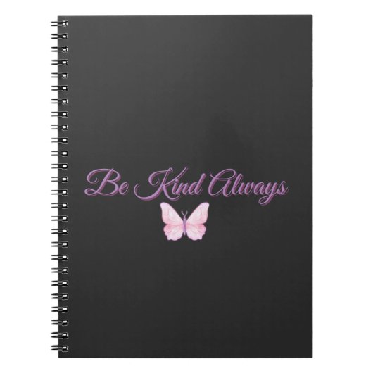 Be Kind Always 💖 ノートブック (正面)