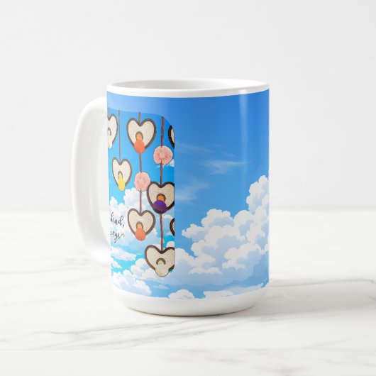 Be Kind Always Heart Mug コーヒーマグカップ (正面左)