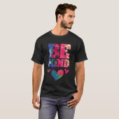 Be Kind Artsy Kindness Compassion and Empathy Insp Tシャツ (正面フル)
