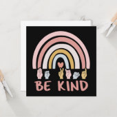 Be Kind ASL III – アメリカ手話 カード (正面/裏面インサイチュ)