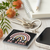 Be Kind ASL III – アメリカ手話 キーホルダー (正面右)