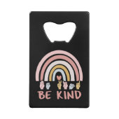 Be Kind ASL III – アメリカ手話 クレジットカード栓抜き (裏面)