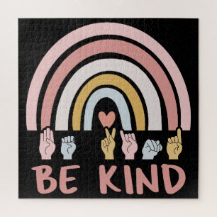 Be Kind ASL III - アメリカ手話 ジグソーパズル