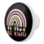 Be Kind ASL III – アメリカ手話 セラミックノブ (右)