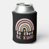 Be Kind ASL III – アメリカ手話 缶クーラー (缶裏面)