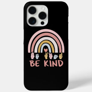 Be Kind ASL III – アメリカ手話 iPhone 15 Pro Maxケース