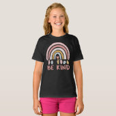 Be Kind ASL III – アメリカ手話 Tシャツ (正面フル)
