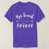Be Kind ASL Sign Language Tシャツ (デザイン正面)