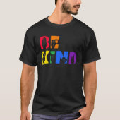 Be Kind Deaf Pride Tシャツ (正面)