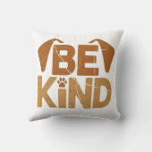 Be Kind - Dog Lover クッション (裏面)