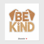 Be Kind - Dog Lover シール (シート)