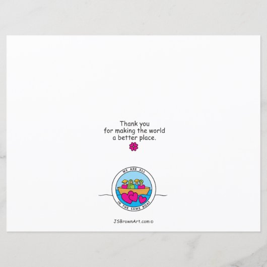 Be Kind_Flat紙シート11"x 8.5" (裏面)