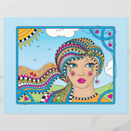 Be Kind_Flat紙シート11"x 8.5"