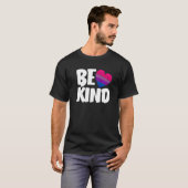 Be Kind Funny Bi Pride Flag Bisexual Premium Tシャツ (正面フル)