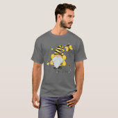 Be Kind Gnome And Bee Hippy Gnome Lover Tシャツ (正面フル)
