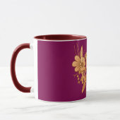 Be Kind | Gold Floral Inspirational Combo Mug マグカップ (左)