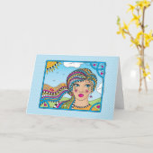 Be Kind_Greetingカード カード (黄色い花)