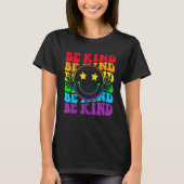 Be Kind LGBT Pride Month Gay Right Funny Smile Hap Tシャツ (正面)