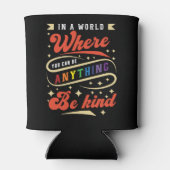 Be Kind | LGBTQ | Rainbow | Pride Month 缶クーラー (裏面)