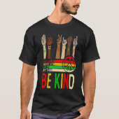 Be Kind Peace Diversity Tシャツ – Unity & Equality (正面)