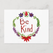 Be Kind Postcard シーズンポストカード (正面)